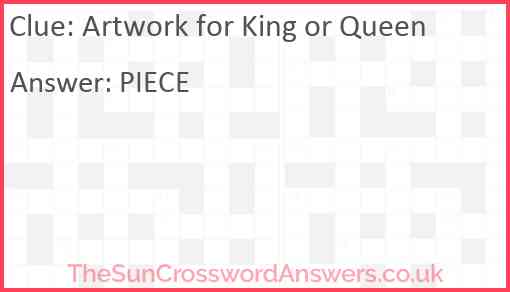 Artwork for King or Queen Answer
