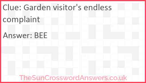 trivial complaint crossword clue