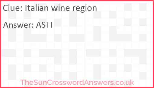 italian-wine-region-crossword-clue-thesuncrosswordanswers-co-uk