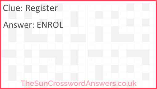 oc register crosswords